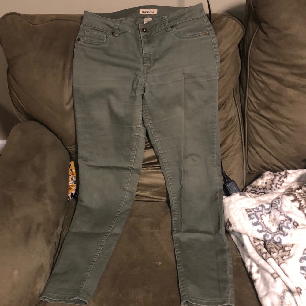 Army Green Jeans